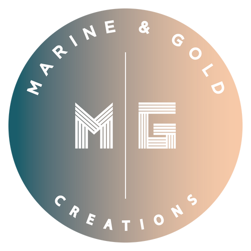 At Marine & Gold Creations, we create items from sustainable and natural fibres. Slow fashion is our ethos. Fun and pretty is our vibe